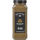 Watkins Gourmet Spice, Organic Ground Cumin, 16.8 oz. Bottle, 1 Count (21807)
