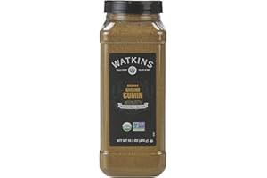 Watkins Gourmet Spice, Organic Ground Cumin, 16.8 oz. Bottle, 1 Count (21807)