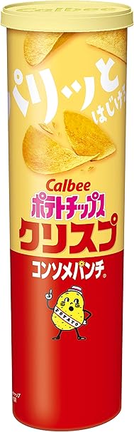 Amazon カルビー ポテトチップス クリスプ コンソメパンチ 115g 12個 クリスプ 食品 飲料 お酒 通販