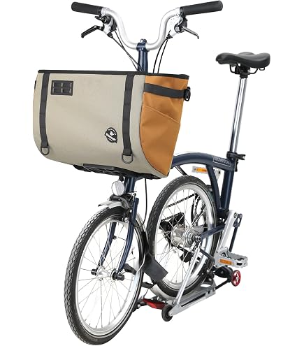 Amazon.com : Rhinowalk Folding Bike Front Basket Bag 17L for