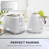 Daewoo Argyle SDA1830 1.7 Litre 3kW Jug Kettle and 2 Slice Toaster Set view 3