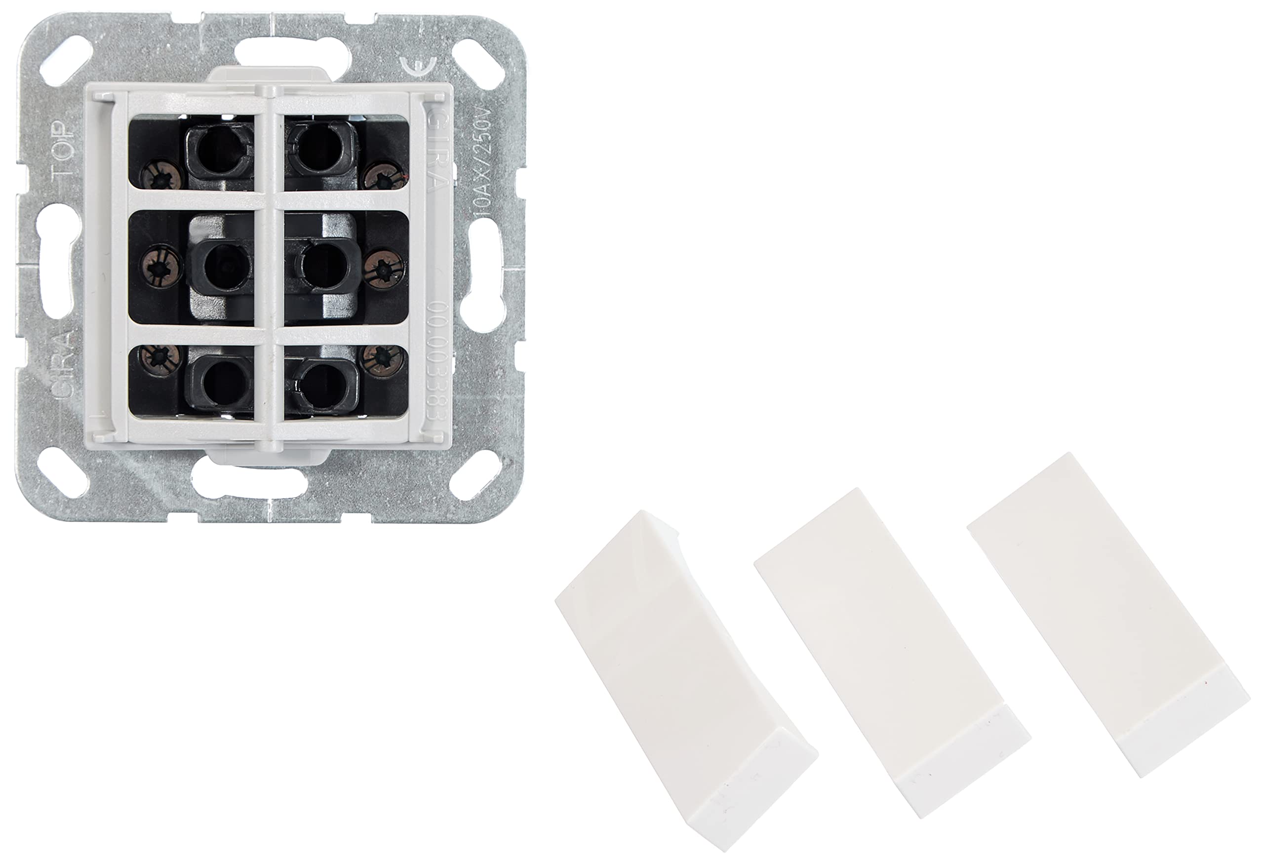 Gira 283203 Rocker Switch 3-Part System 55 Pure White