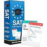 SAT Essentials Flash Cards 2026-2027 │Set of 500 Study Cards | Vocabulary, Math Formulas &amp; Practice Questions │Infodeck's Most Complete SAT &amp; ACT Prep Flashcard Set