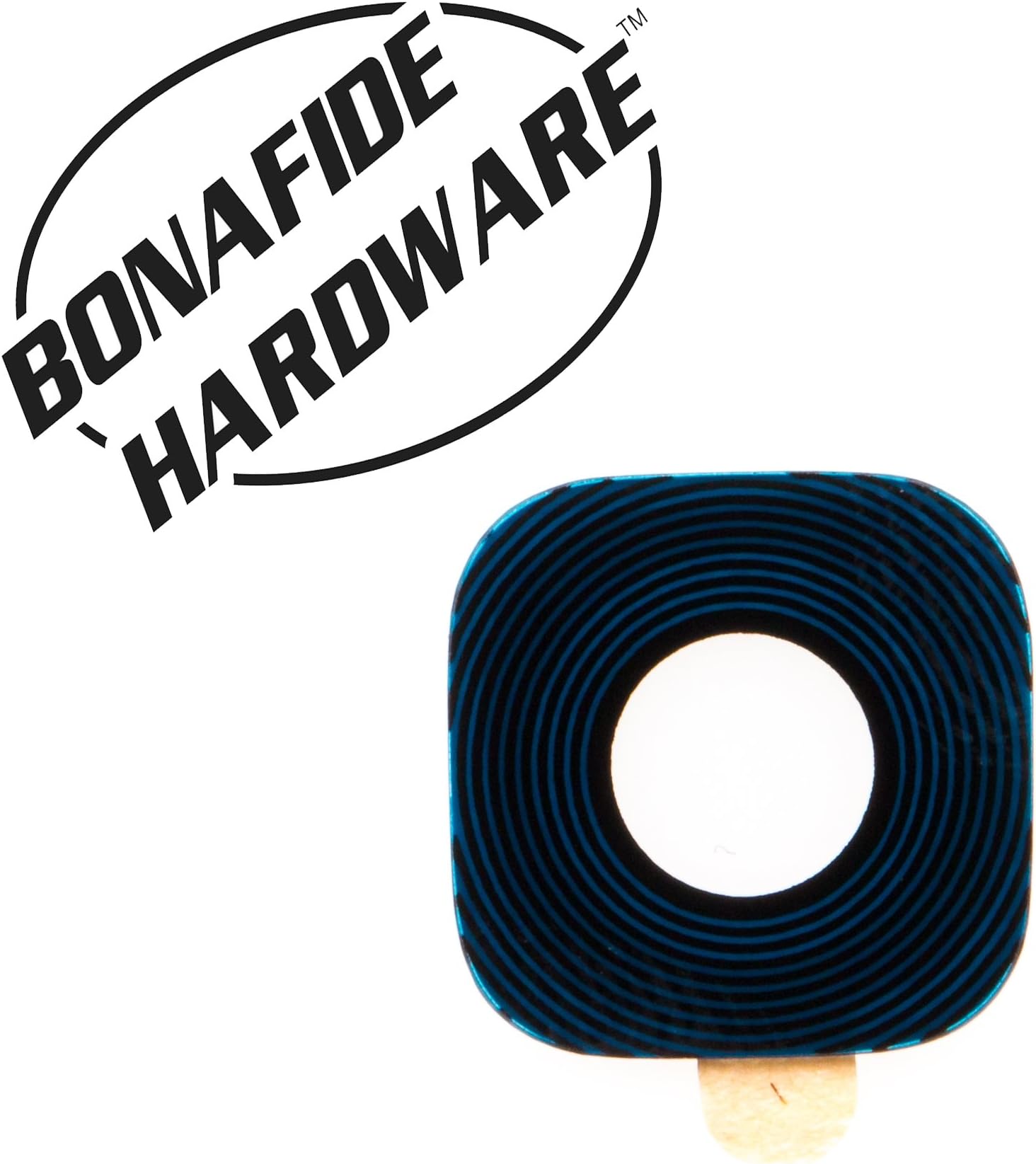 Bonafide Hardware- Replacement Part for Galaxy S6 Camera Glass Lens (Blue - Glass ONLY)