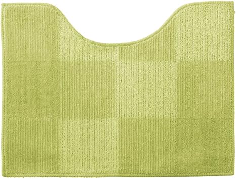 Amazon Co Jp ベルメゾン トイレファブリック トイレマット ミニ ユニットバス用 すべりにくい グリーン トイレマット 約45 60cm ホーム キッチン