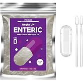 Angtai JN Size 0 Empty Enteric Coated Gelatin Capsules &ndash; 100 Count &ndash; Delayed Release Pill Capsules for DIY Supplement Filling &ndash; Gastric Acid Resistant