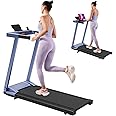 Treadmill for Home with Incline Folding Treadmills Running Machine for Small Spaces with Handle 350 LB, 3.5 HP, 7.5 MPH Foldable Treadmill with App