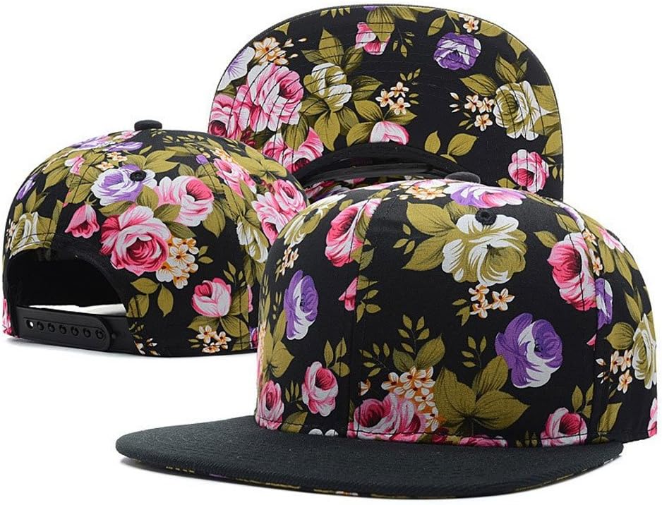New Floral Hip-Hop Cap Styles for Men Women (NN07)