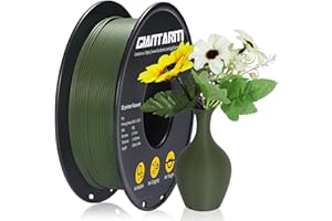 GIANTARM Matte PLA, 1.75mm PLA Filament, 1KG Spool(2.2lb), Vacuum Packaging, 3D Printer Filament for Bambu Lab (Matte Green)