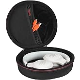 ZUJFPL EVA Hard Headphone Case for JBL Tune 510BT / 520BT / 500BT / 660NC / 670NC / 570BT / 525BT / 600BTNC, JBL Live 460NC / 670NC / 400BT / JBL T450BT and Soundcore H30i, Samsung AKG - Black