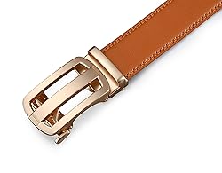 guvoosm Mens Belt,Ratchet Dress Adjustable Belts