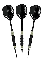 Sure Grip Viper Black Soft Tip Darts with Dart Case