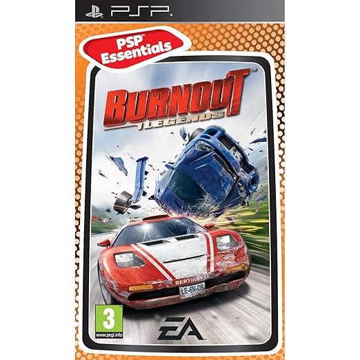 Amazon Com Burnout Legends Essentials Psp Video Games