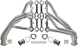 NEW SOUTHWEST SPEED CERAMIC COATED 1966-1991 GM TRUCK LONG TUBE HEADERS FOR SMALL BLOCK CHEVY 262-400 ENGINES, CHEVY GMC 1/2 3/4 1 TON & BLAZER JIMMY SUBURBAN 1985 1986 1987 1988 1989 1990 1991