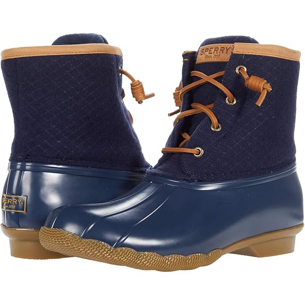 sperry suede duck boots