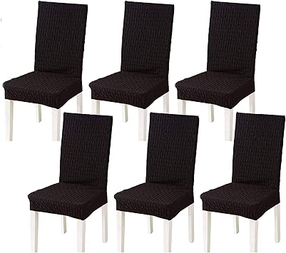 Amazon.de: JHLD Stretch Stuhlhussen, Geprägter Jacquard Stuhlbezug