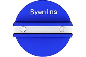 BYENINS Large Universal Aluminum Slotted Grooved Magnetic Jack Pad, Frame Rail Protector Compatible with Most Jacks and Cars, Use for Car SUV Truck Pickup Maintenance,Repair and Tire Replacement