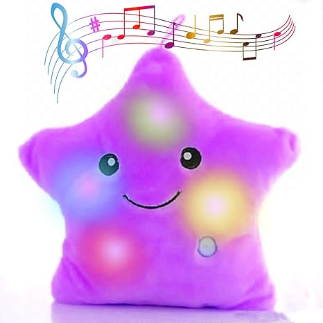musical color changing lullaby plush