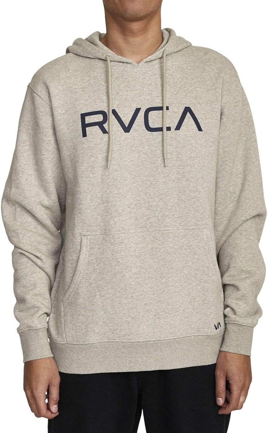 RVCA Men's Big Hooded Sweatshirt: Clothing