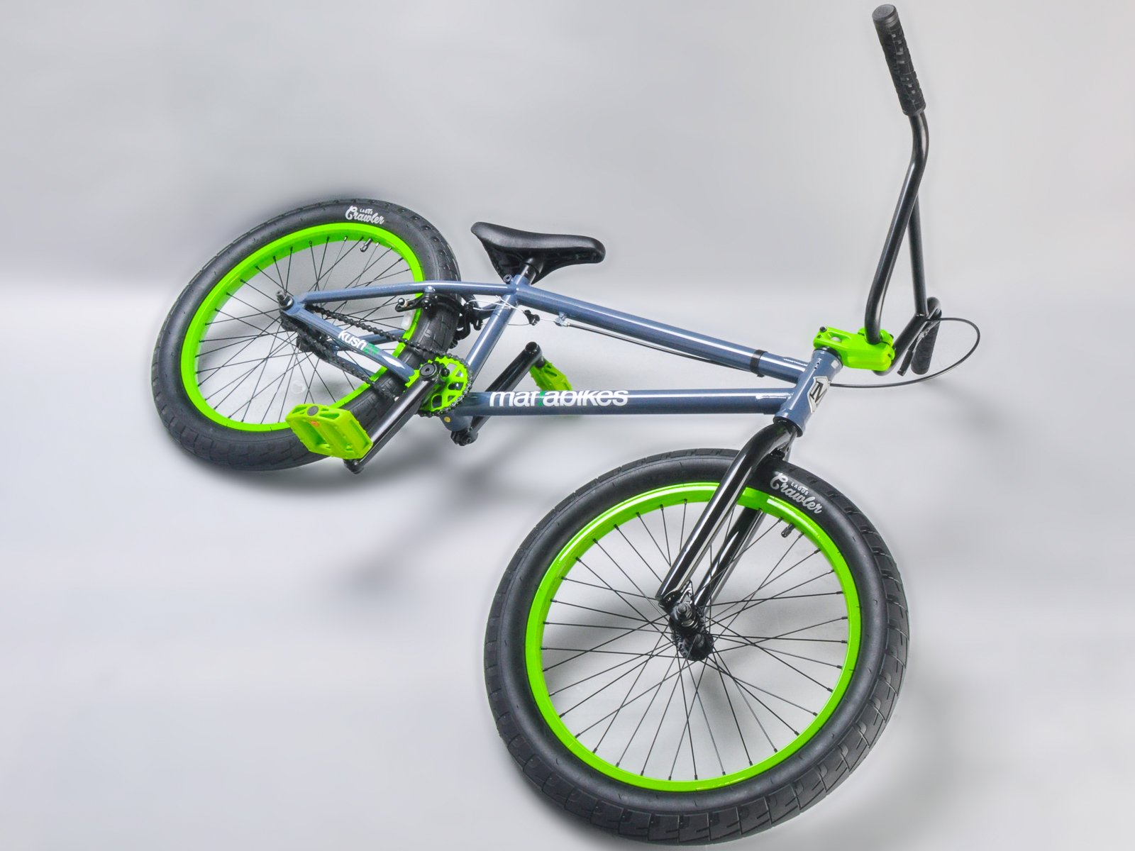 Mafiabikes Kush 2+ 20 inch BMX Bike GREY/GREEN Buy Online in UAE