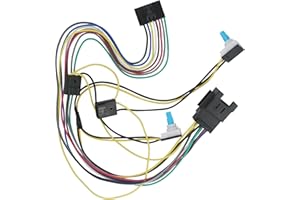 TQPONLY Overhead Console Map Light Wiring with Switches Compatible with 1999-2002 Dodge Ram 1500 2500 3500 Replaces 5013608AA
