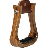 Professional's Choice 2" Barrel Wood Stirrups