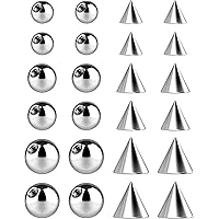 Amazon.com: Ruifan 3mm Externally Threaded 316L Surgical Steel