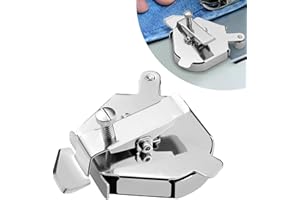 CERMUG Magnetic Seam Guide for Sewing Machine, Magnetic Sewing Guide with Clip Sewing Quilting, Applicable for Edge Retaining, Positioning (Silver)