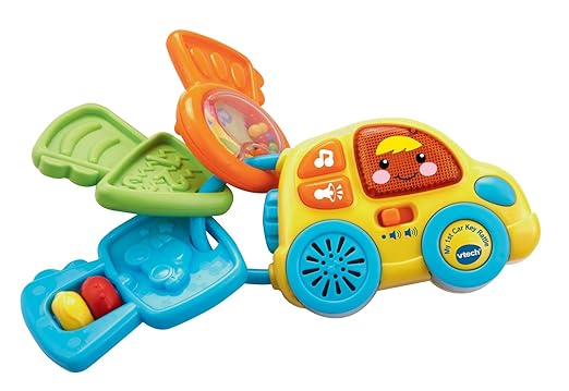 Vtech My First Car Key Rattle, Multi Color