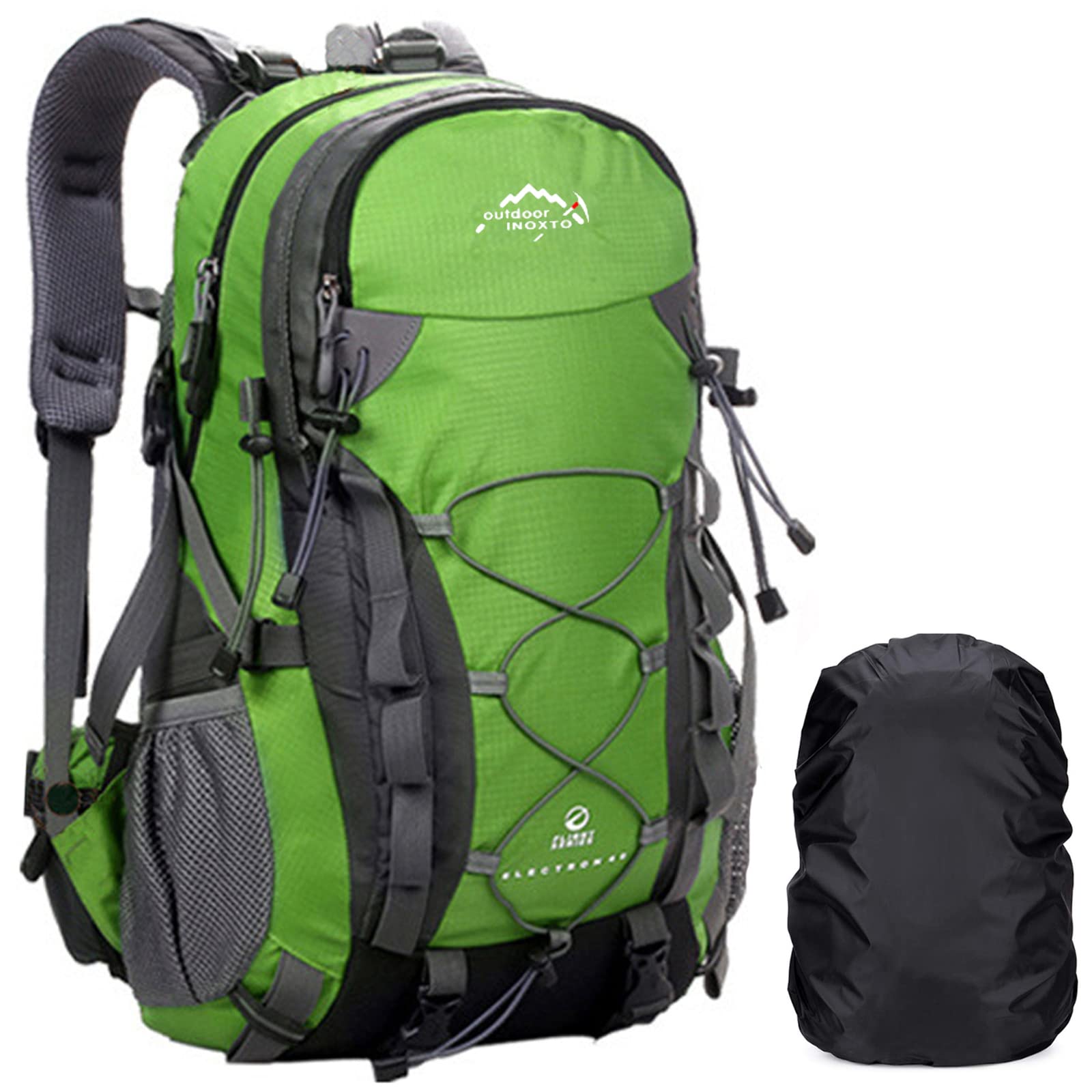 40L Hiking Backpack for Men and Women Trekking Rucksack Lightweight Travel Daypack with Waterproof Rain Cover,Large Sports Bag for Outdoor Activities