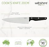 Wiltshire Staysharp 20cm Cook's Knife, Stainless Steel, Self-Sharpening view 5