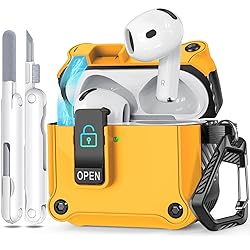 Case for AirPods 4th Generation Case with Cleaner