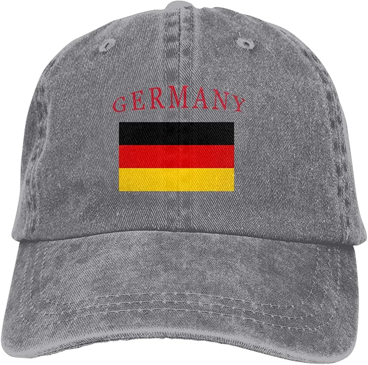Vintage Baseball Cap, Unisex Flag of Germany Adjustable Baseball Hats
