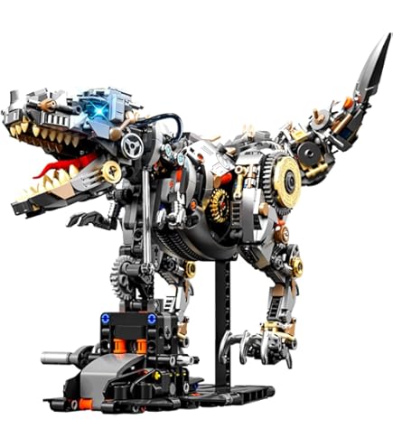 Amazon.com: Mechanical Dinosaur Tyrannosaurus Rex Building Block