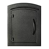 Qualarc MC-1400-BLK Manchester Plain Door Column
