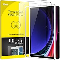 JETech Screen Protector for Samsung Galaxy Tab S9 11-Inch and Galaxy Tab S10 Lite / S10 FE / S9 FE 10.9-Inch, with Easy Insta