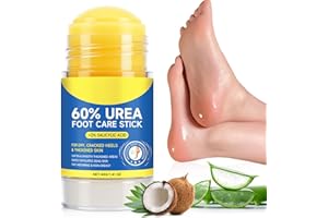 GENERIC 60% Urea Cream Stick with Salicylic Acid 2%, Severe Cracked Heel Repair Restoring Balm, Urea Hydrating Foot Cream, Foot Lotion Heel Stick Repairs and Hydrates Dry and Cracked Feet and Hand