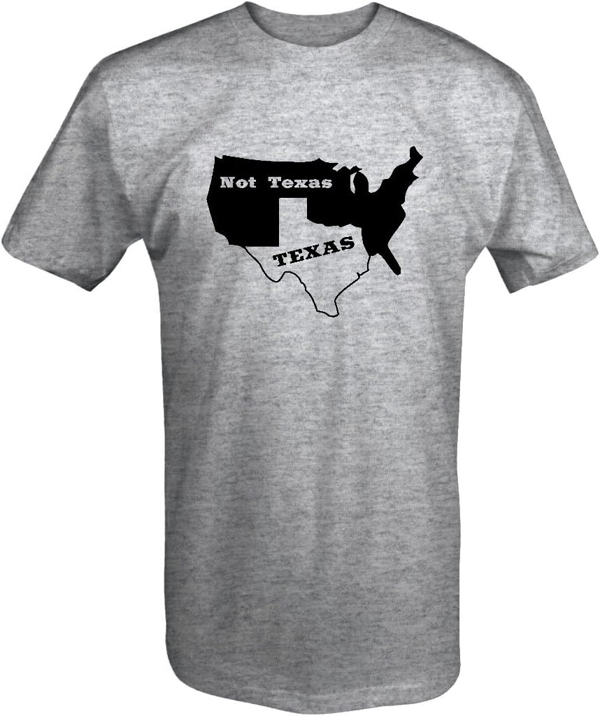 Texas Not Texas Secede Austin Dallas Oil Longhorn T Shirt for Men
