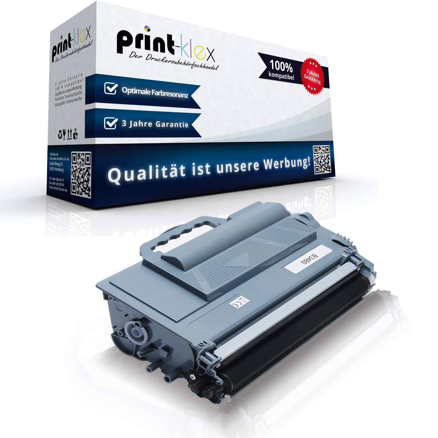 XXL Toner Cartridge Compatible with Brother HL-L 5100Series HL-L 5200DW HL-L 5200DWT HL-L 5200Series TN3480 TN 3430 TN 3480 - Premium Plus Series