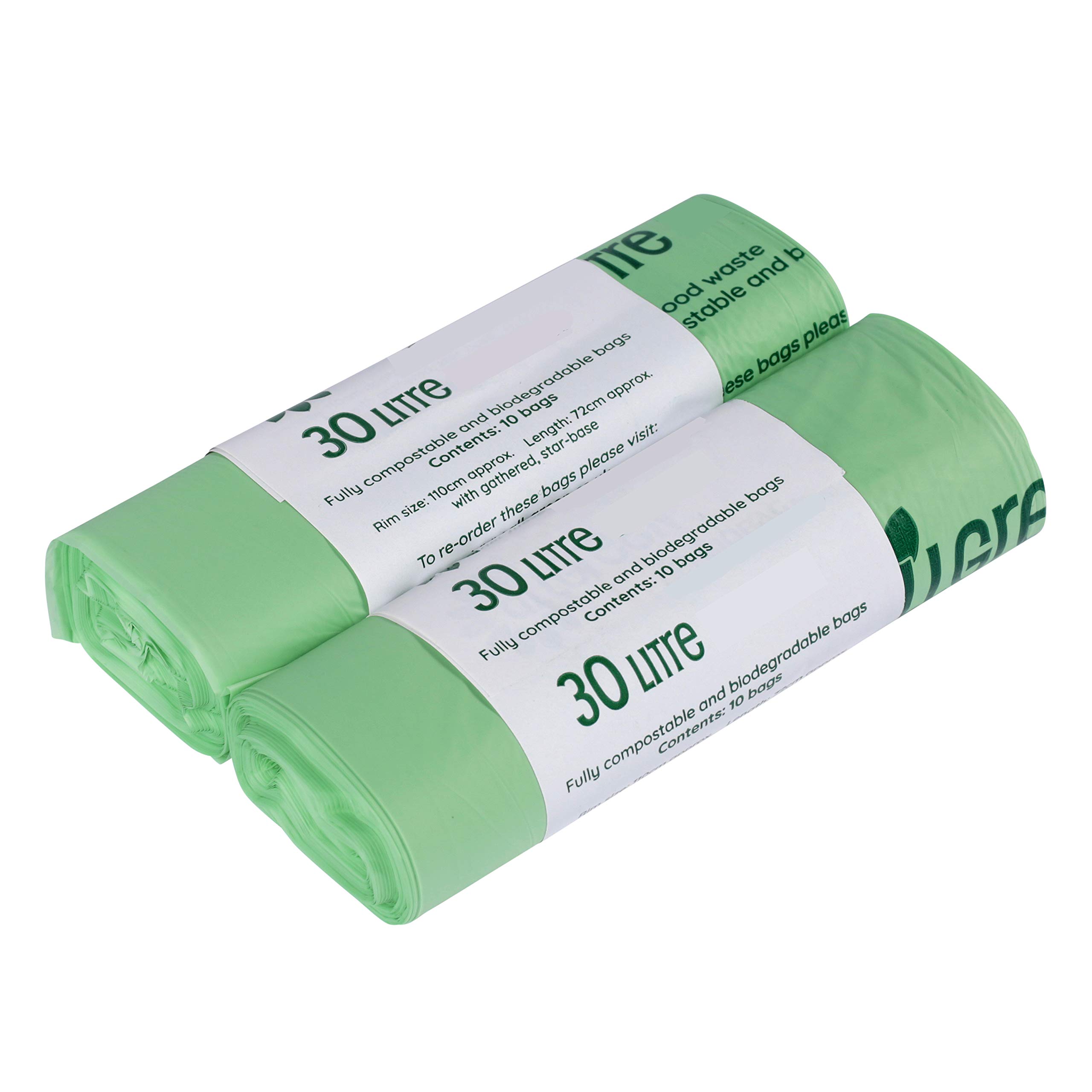 Buy 30 Litre x 20 AllGreen Compostable Bags Kitchen Kerbside Caddy