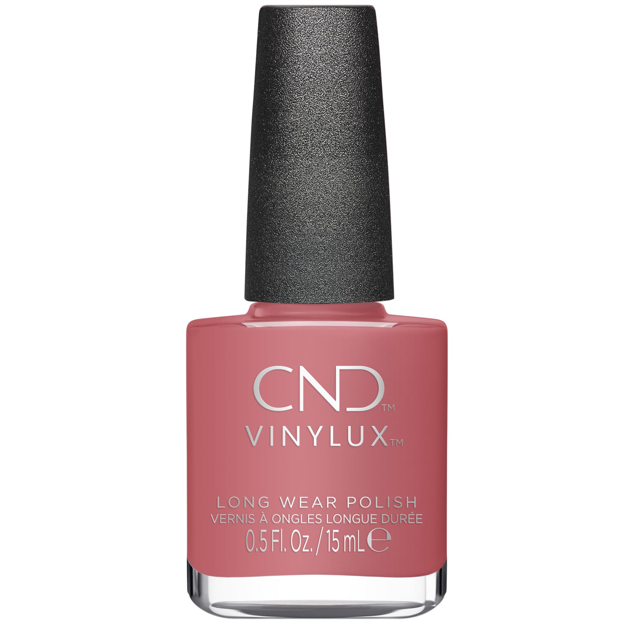 CND Vinylux Long Wear Nail Polish (No Lamp Required), 15 ml, Pink, Rose Bud