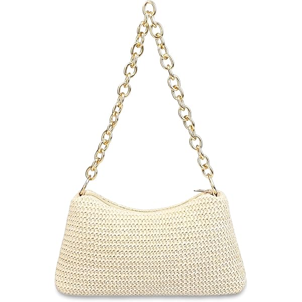 Amazon.com: Verdusa Women's Straw Woven Shoulder Bag Tote Handbag