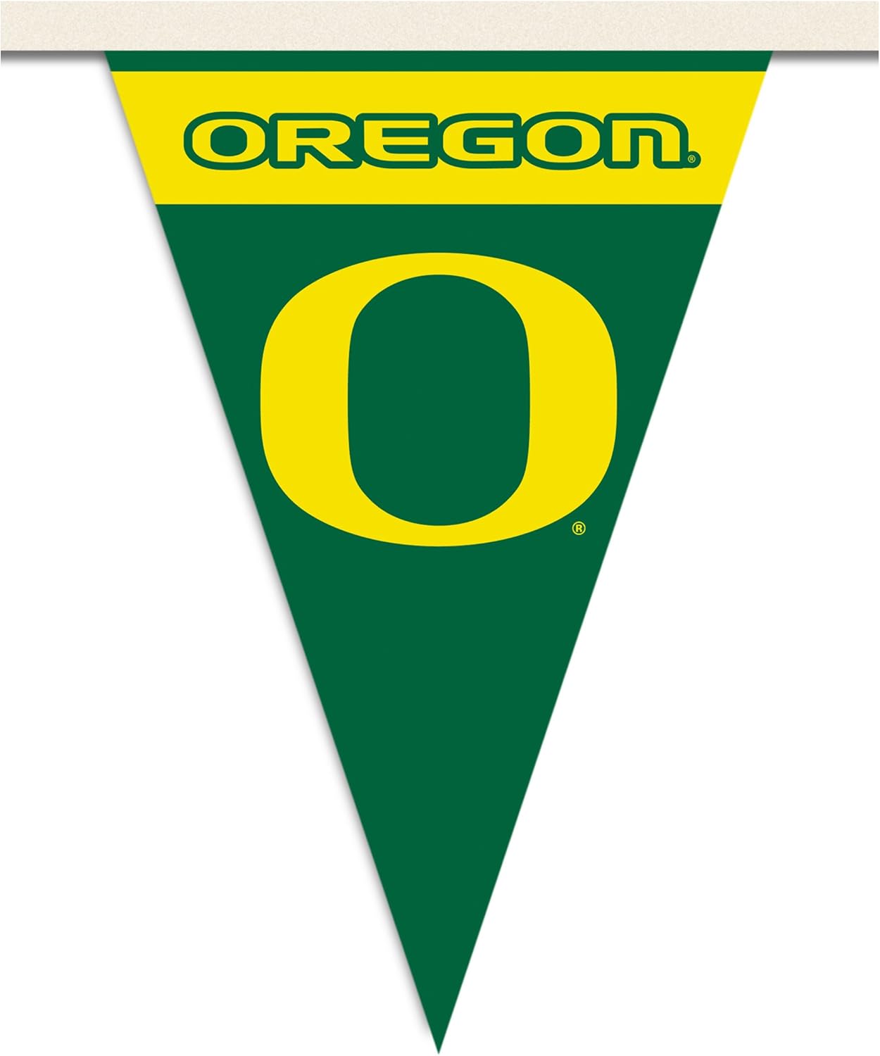 NCAA Oregon Ducks 25 Foot Party Pennant Flags Sports Fan Outdoor Flags Sports