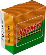 HUAREW HR990307 Sn 99-Ag 0.3-Cu 0.7 Lead-Free Solder Wire 0.8mm 60g view 3