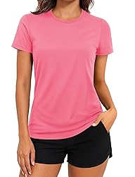 TACVASEN Short Sleeve Shirts for Women Athletic
