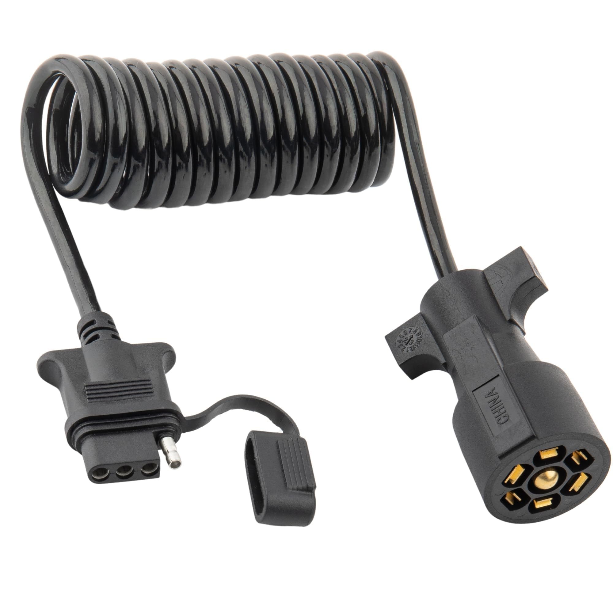 CGEAMDY Auto Video Prolunga Cavo, Cavo Prolunga per Dash Cam, 4 Pin 12V-24V Shield Cavo Alimentazione, Impermeabile e Antiurto per Autobus, Camion, Retrovisione, Telecamera Posteriore, Veicolo