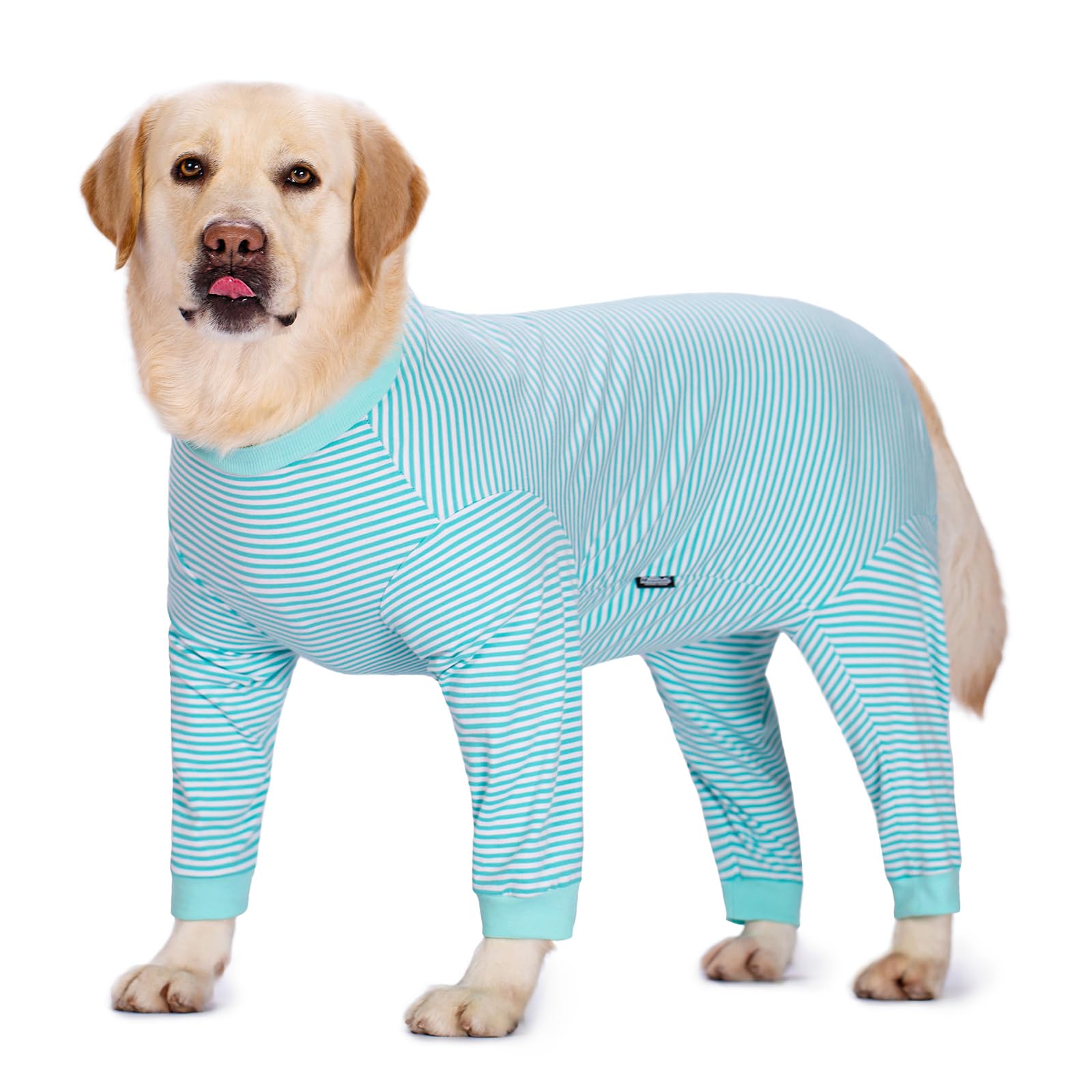 Axcimond Dog Recovery Suit Long Sleeve Dog Onesie with Zipper Dog Bodysuit After Surgery Dog Surgical Suit Post Spay/Neuter Wounds Protector Female/Male Dogs Medical Pet Shirt Dog Cone Alternative