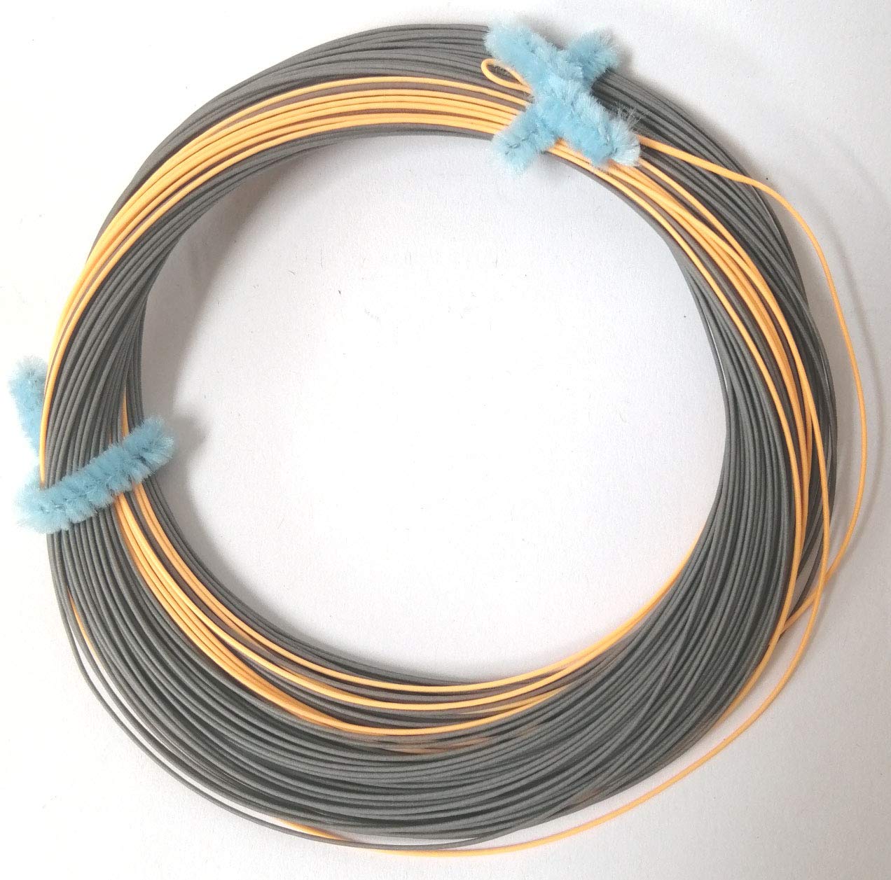 BestCity Fly Fishing Running Line for Shooting Heads 0.55mm Orange/Grey Welded LoopsUK