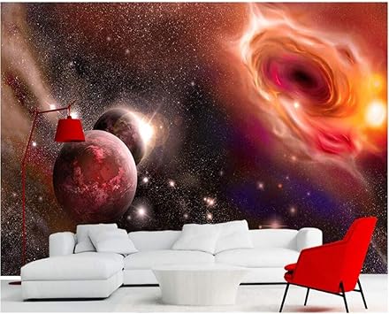 Shuangklei Advanced Wallpapers Aesthetic Dreams Cool Universe Star Planet Galaxy Tv Walls Wallpaper 3d Wallpaper Wall Paper 400x280cm Amazon Co Uk Diy Tools