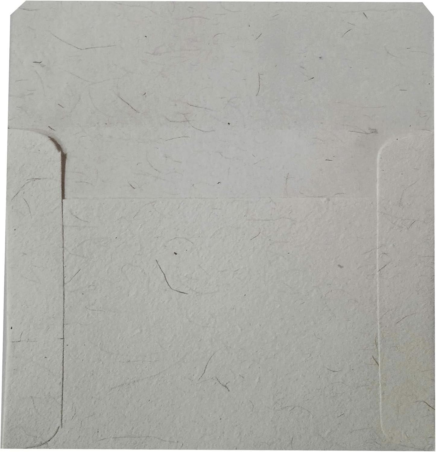 Purpledip Paper Card-Envelope Pack (Set of 10) 'White Paisley': Handmade Organic Paper Cards 4 * 3 inches for Personalized Greetings (11454D) - Image 4
